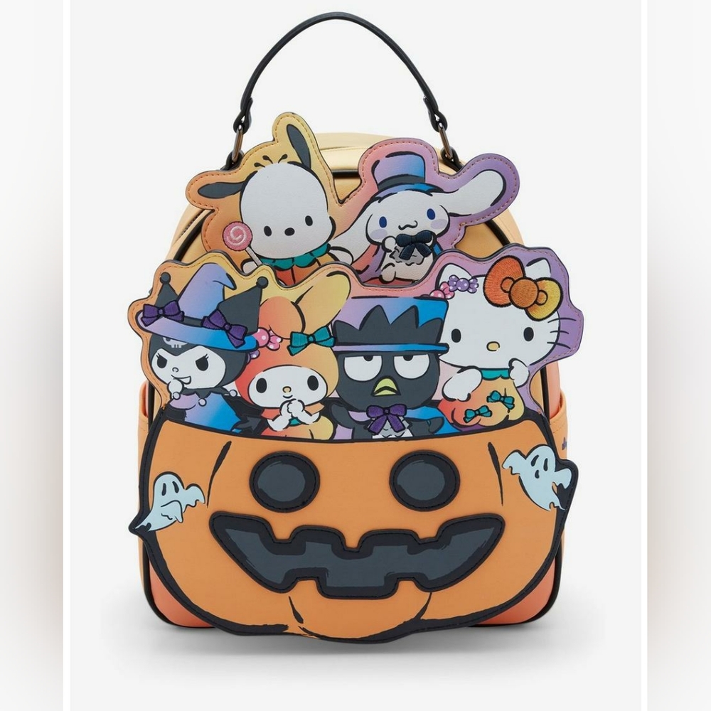 NWOT Rare Sanrio Hello Kitty & Friends Halloween coustumes Mini backpack